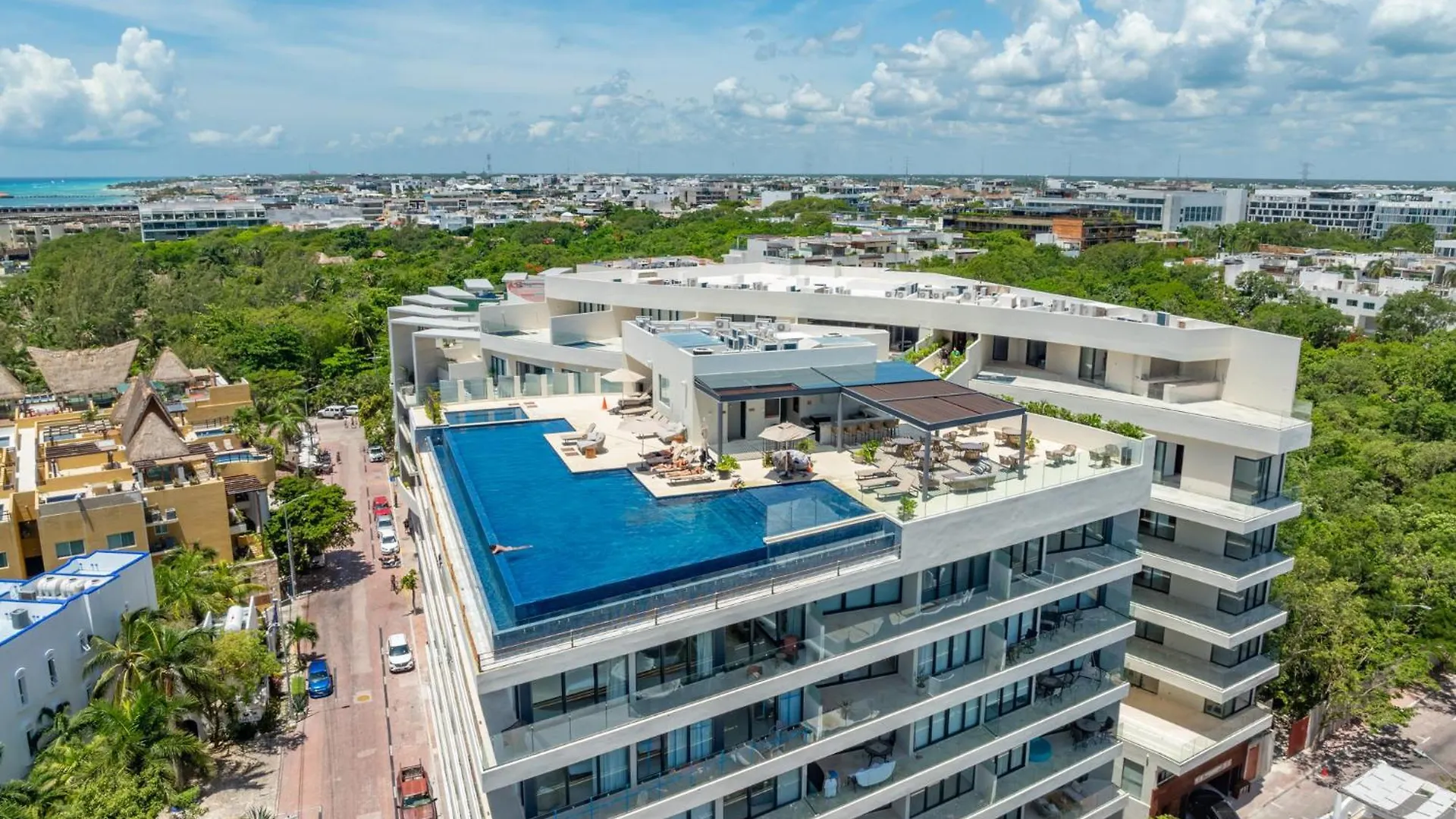 Marila Brand New Best Infinity Pool Sea View Playa del Carmen Lejlighed