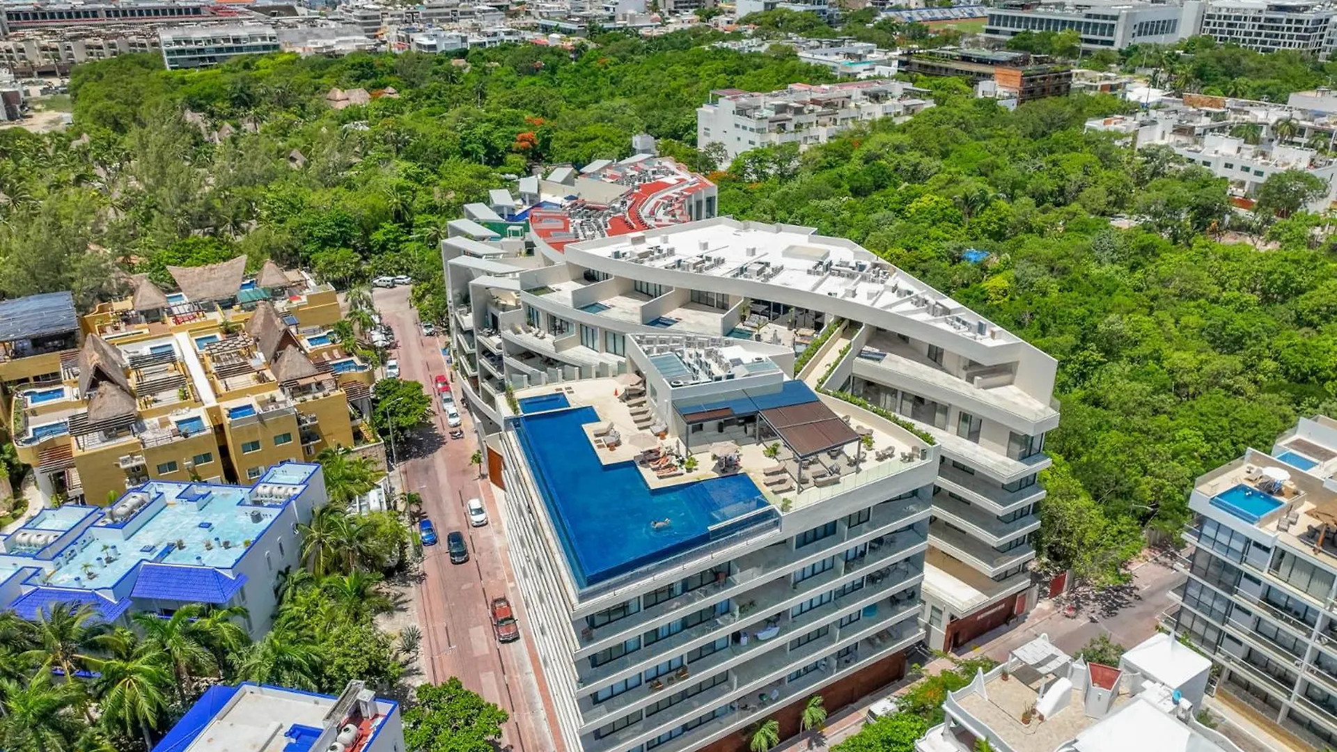 Lejlighed Marila Brand New Best Infinity Pool Sea View Playa del Carmen Mexico